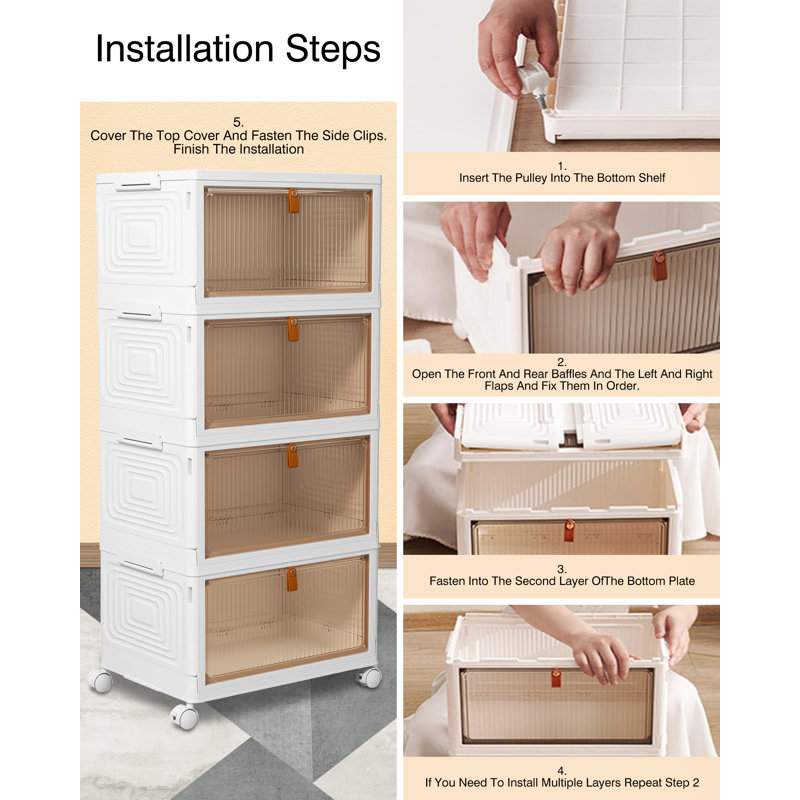 Craft storage bins on wheels hotsell